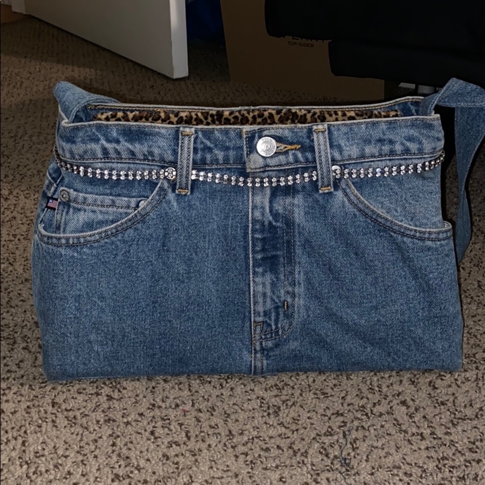 Jean material pocketbook